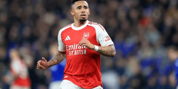 阿森纳欧冠胜国米：热苏斯梅开二度尽显射手本能