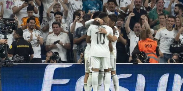 维尼修斯双响，皇马3-1登顶西甲。