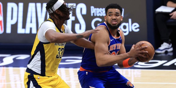 唐斯24+15布伦森23分 尼克斯逆转步行者总分1-2